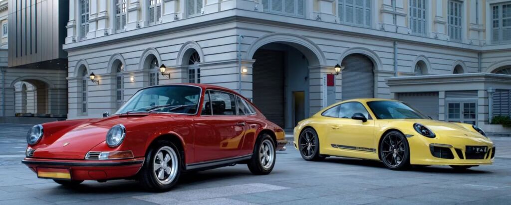 Porsche’s Signature Silhouette - porsche collaborations